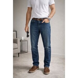 Banana Republic Mens Athletic Fit Jeans Size 33 L32 Straight Leg